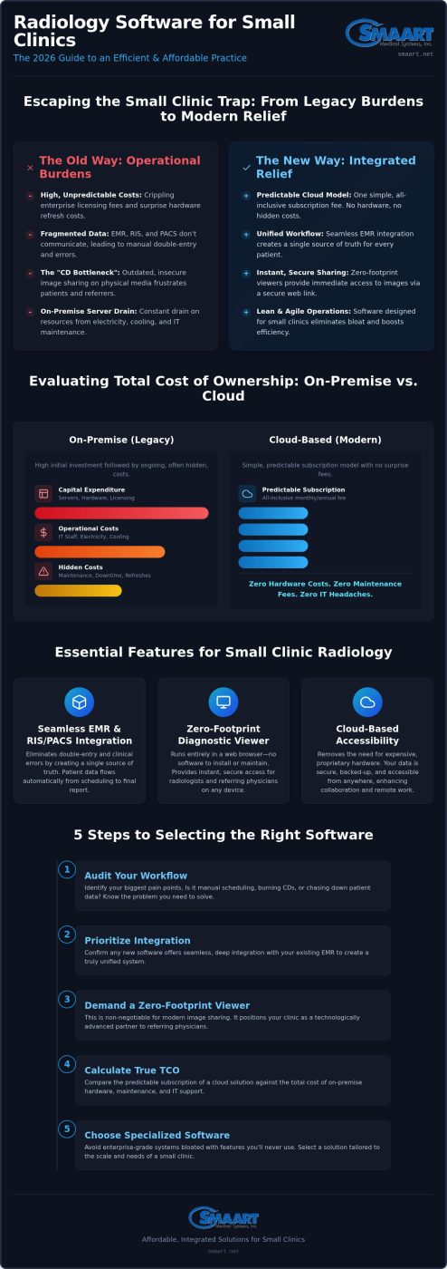Best Radiology Software for Small Clinics: 2026 Guide