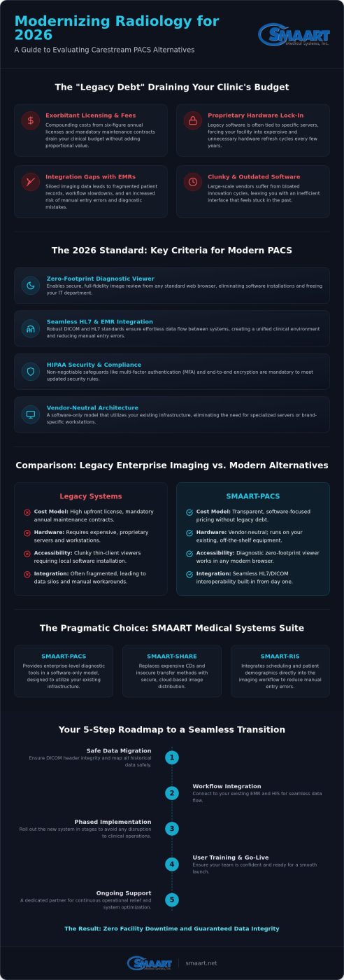 Carestream and Agfa Enterprise Imaging Alternatives: 2026 Comparison Guide