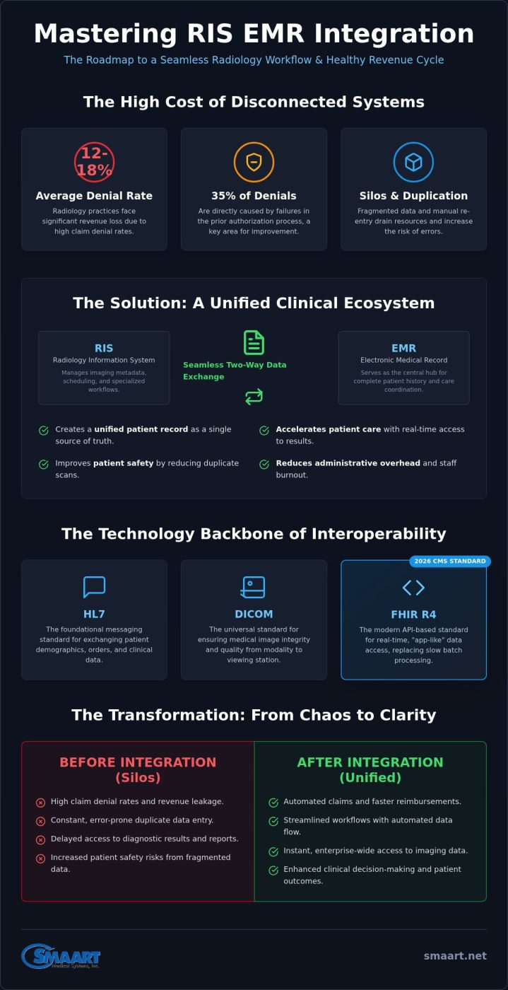RIS EMR Integration Best Practices: A Guide to Seamless Radiology Workflows