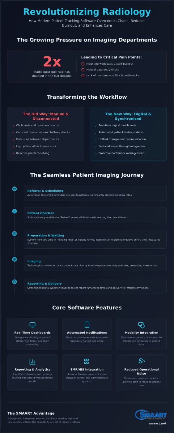 Radiology Patient Tracking Software: A Guide to Streamlining Clinical Workflows in 2026