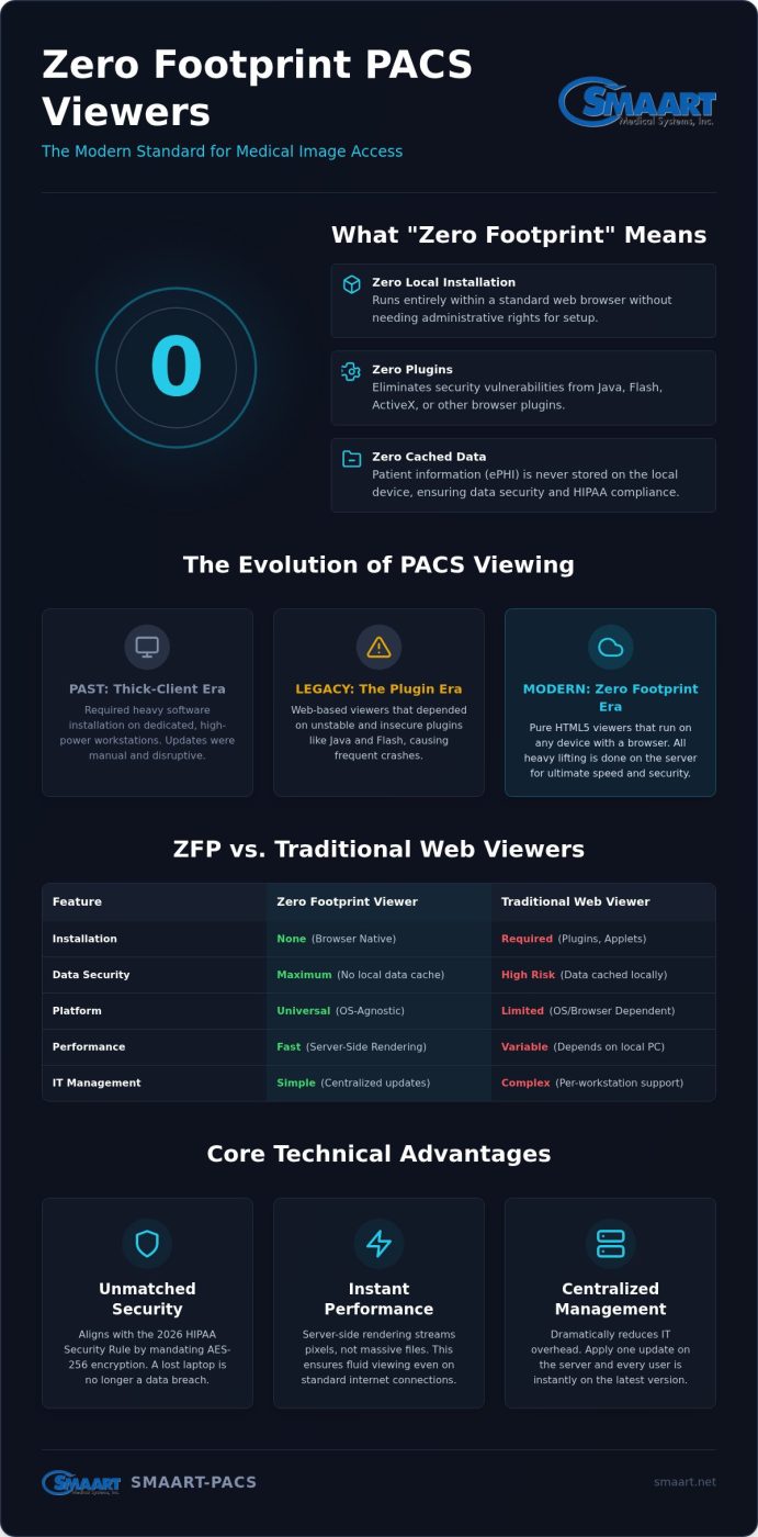 Zero Footprint PACS Viewer: The Guide to Browser-Based Diagnostic Viewing