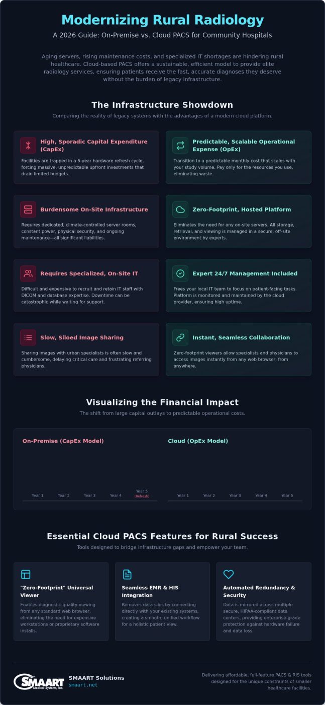 Cloud PACS for Rural Hospitals: 2026 Radiology Guide
