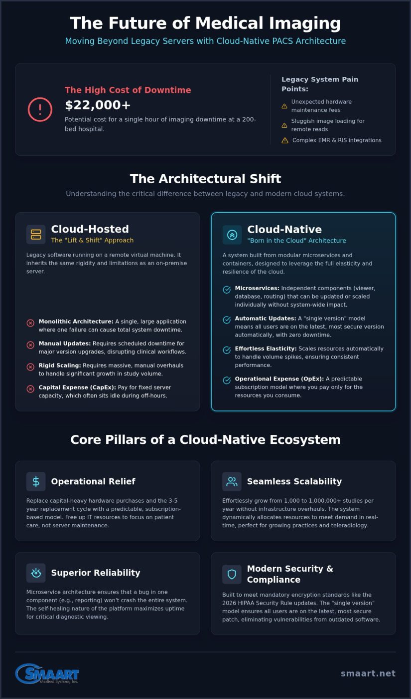 Cloud Native PACS Architecture: A Strategic Guide to Modern Radiology Infrastructure