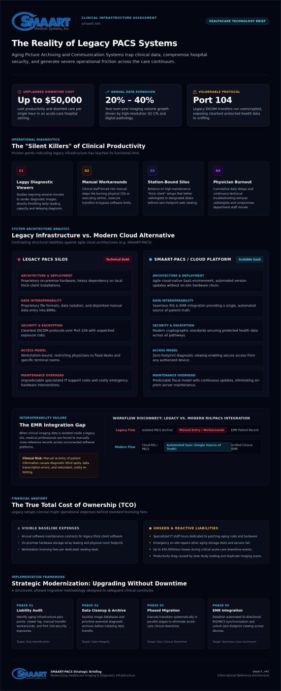 Overcoming the Challenges with Legacy PACS Systems: A 2026 Modernization Guide