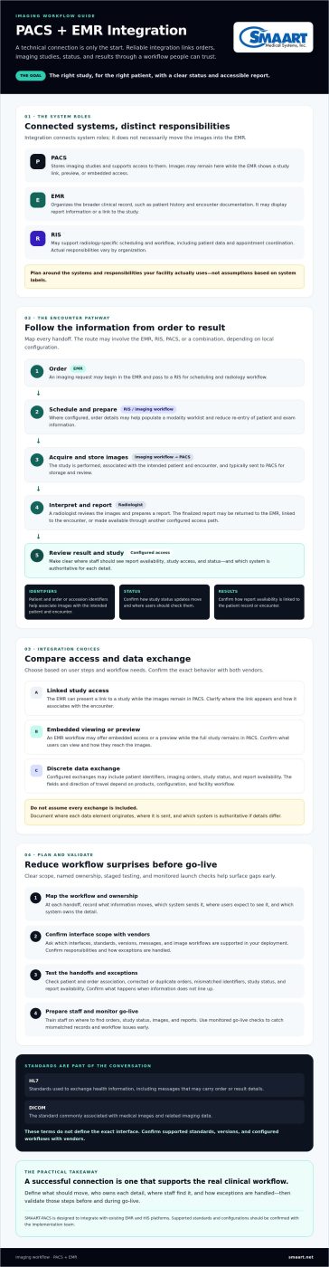Interfacing PACS with EMR: A Practical Guide to Reliable Integration